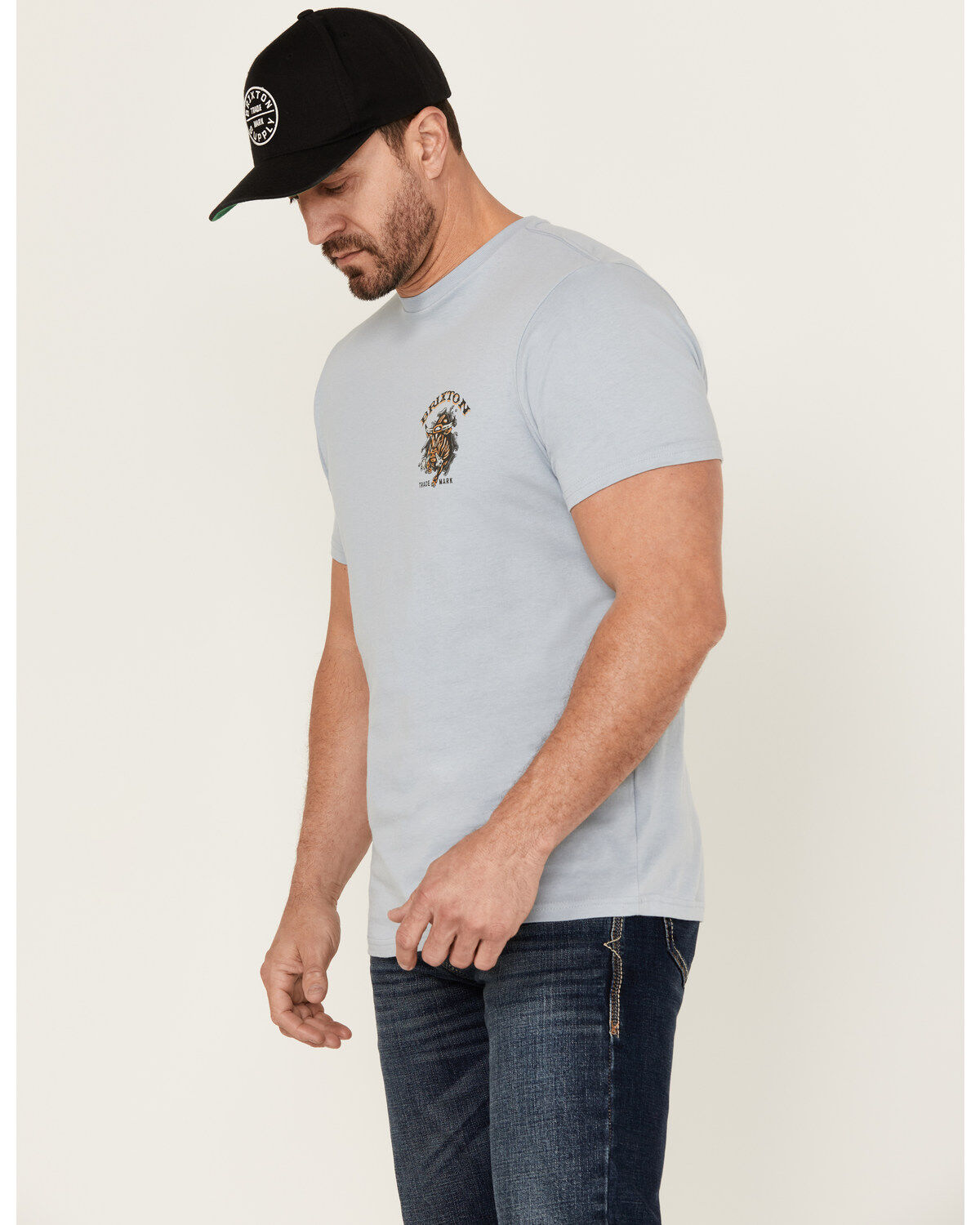 Brixton Men's El Toro Short Sleeve Graphic T-Shirt