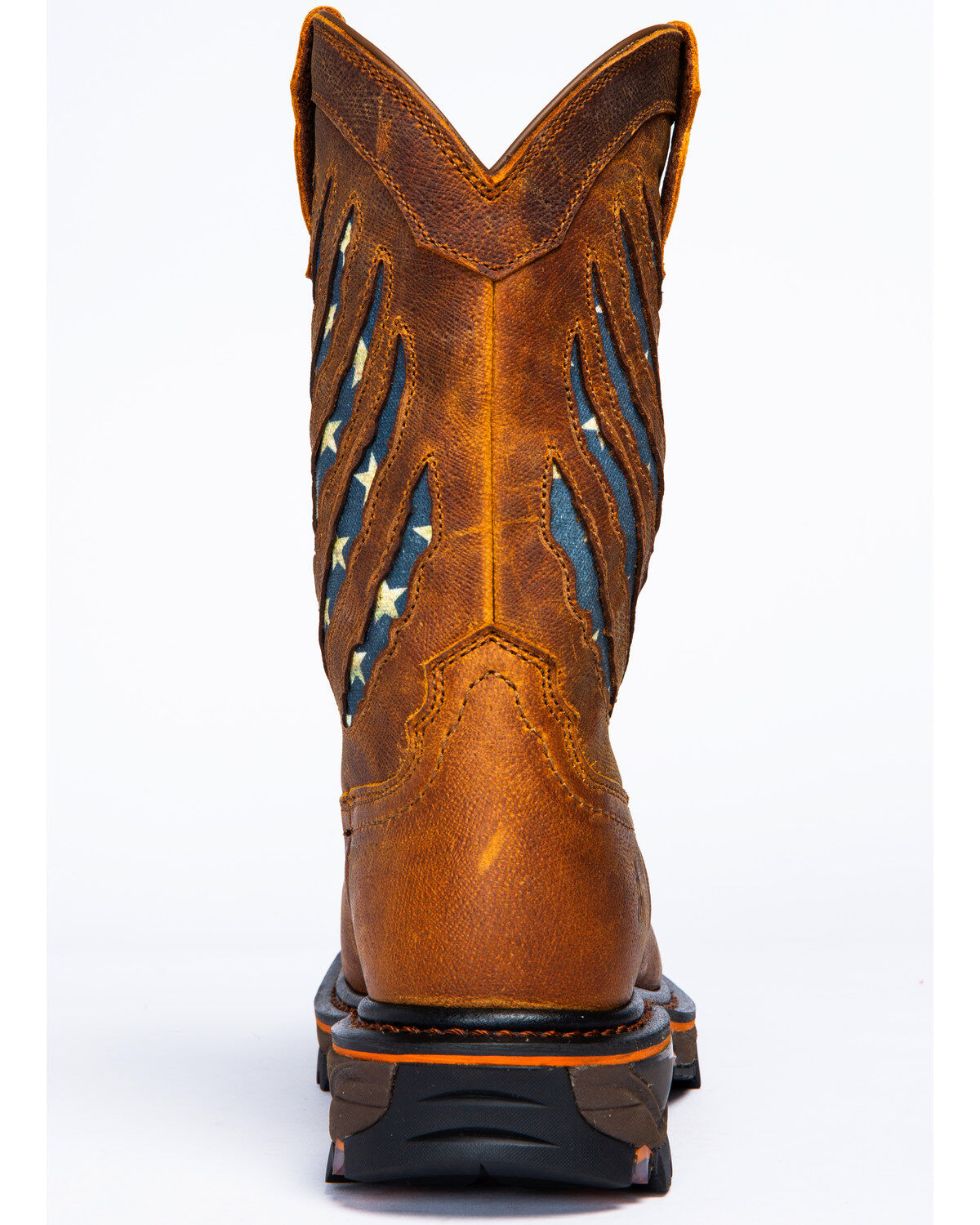Cody James Men's Flag Western Work Boots - Nano Composite Toe