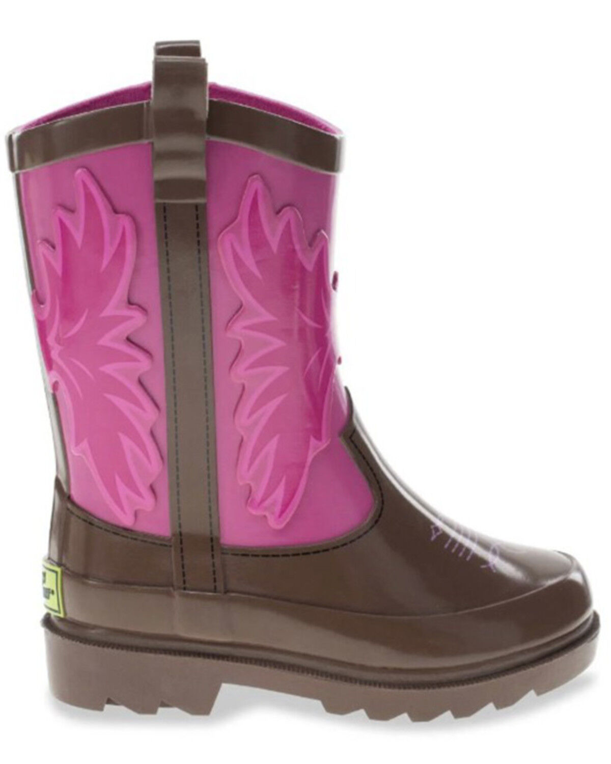 Western Chief Girls' Western Cowgirl Rain Boots - Round Toe