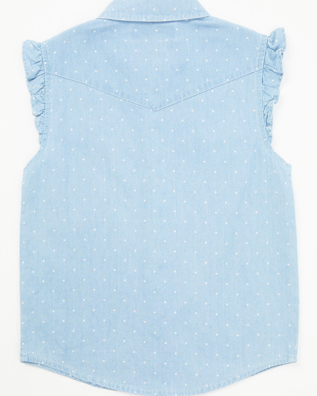 Shyanne Toddler Girls' Chambray Western Snap Shirt