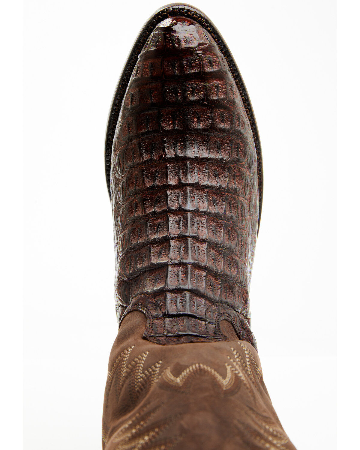 El Dorado Men's Exotic Caiman Western Boots - Round Toe
