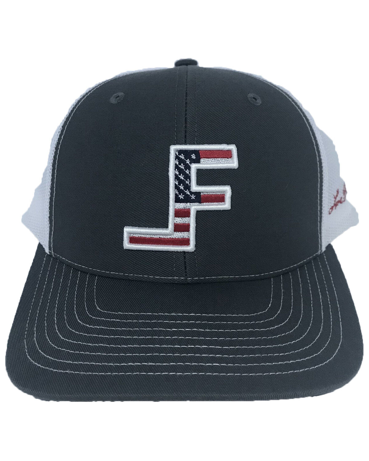 Lane Frost Men's Courage Flag Logo Ball Cap