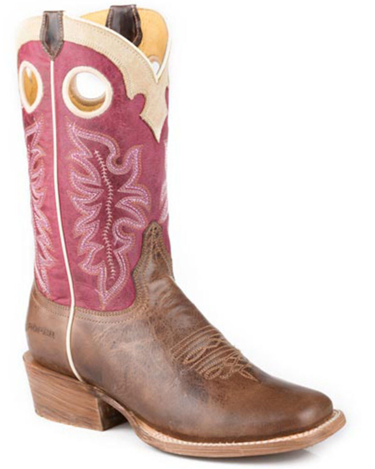 Roper Women's Ride 'Em Cowgirl Western Boots - Broad Square Toe