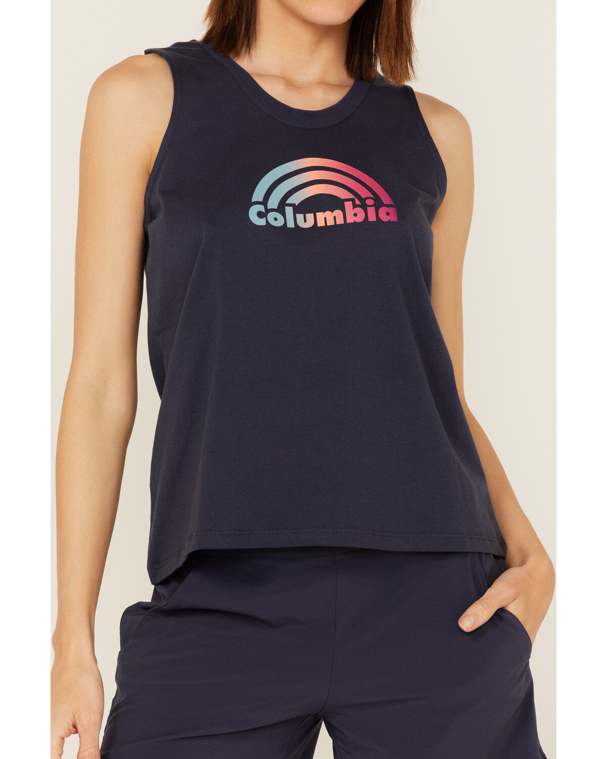 Columbia Women's North Cascades Logo Graphic Tank Top