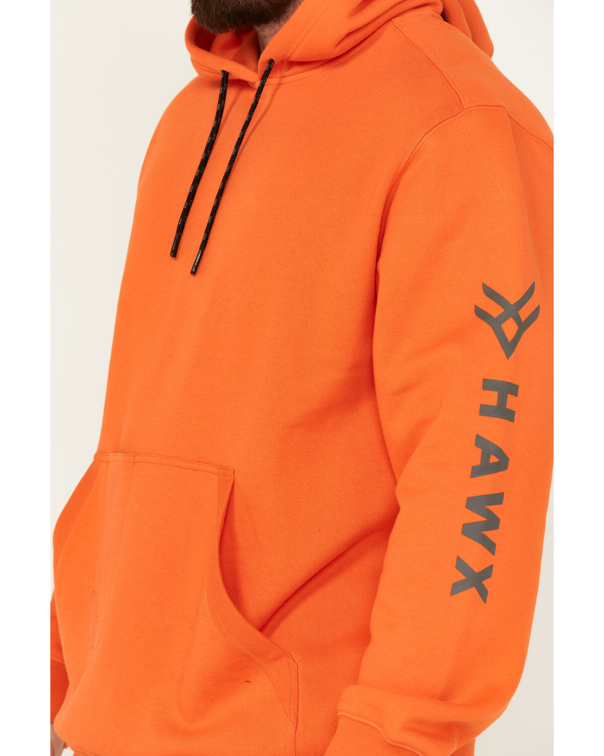 Hawx Men's Season Logo Hooded Work Sweatshirt