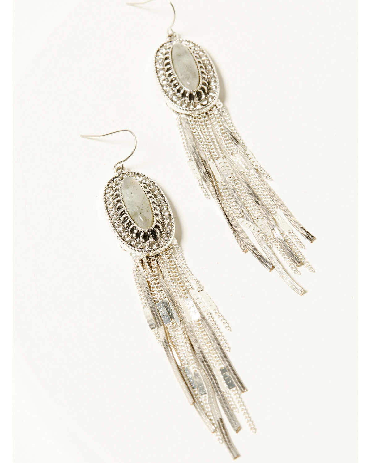 Shyanne Women's Agate Fringe Earrings