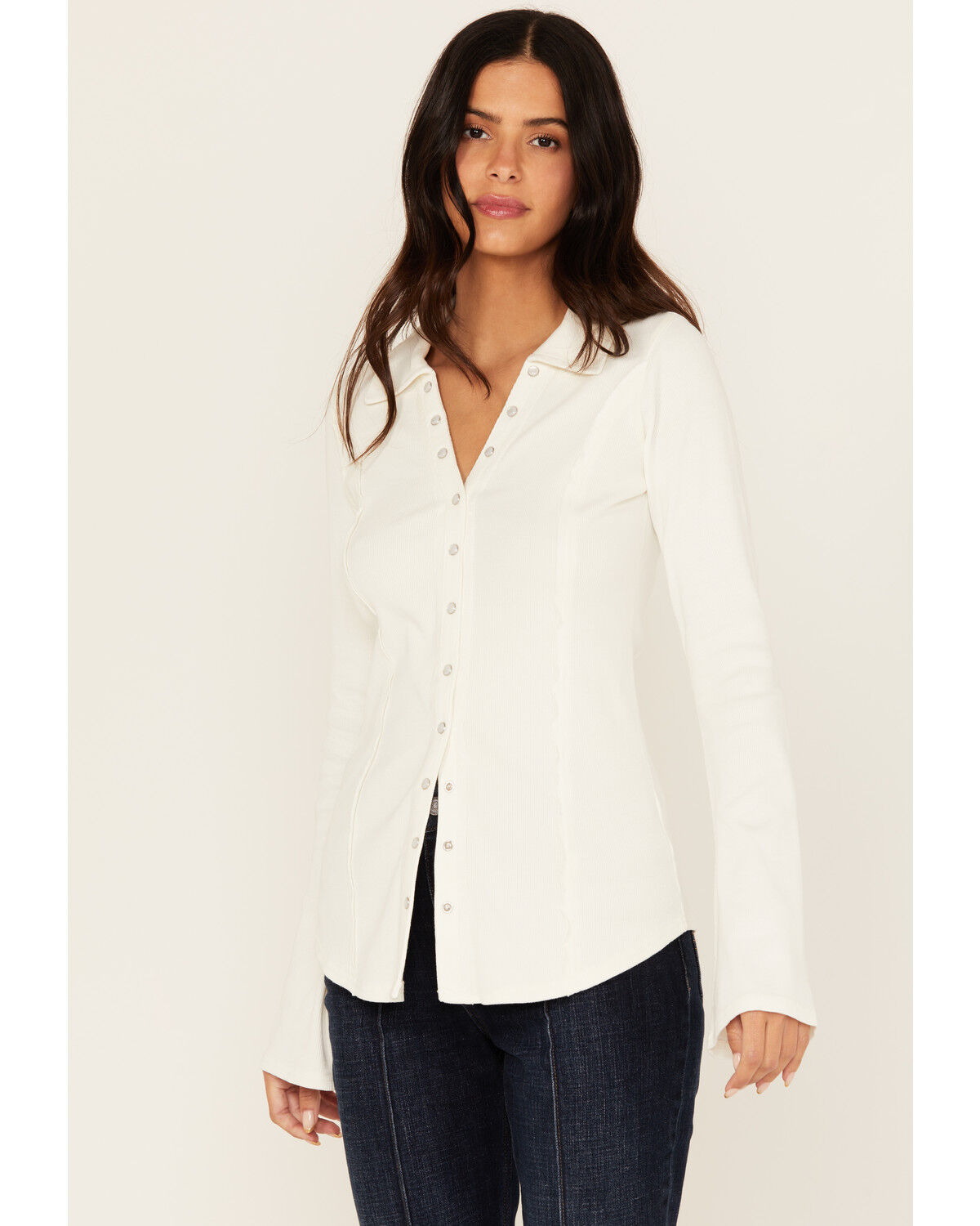 Idyllwind Women's Ravenwood Solid Long Sleeve Snap Shirt