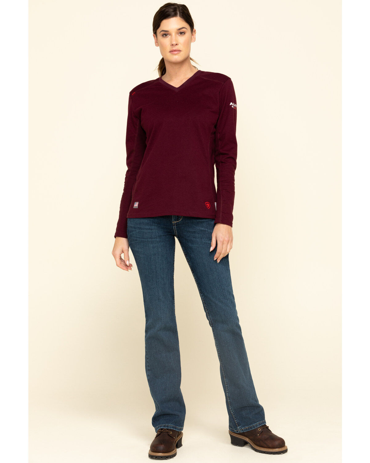 Wrangler Women's Dark Mae FR Jeans