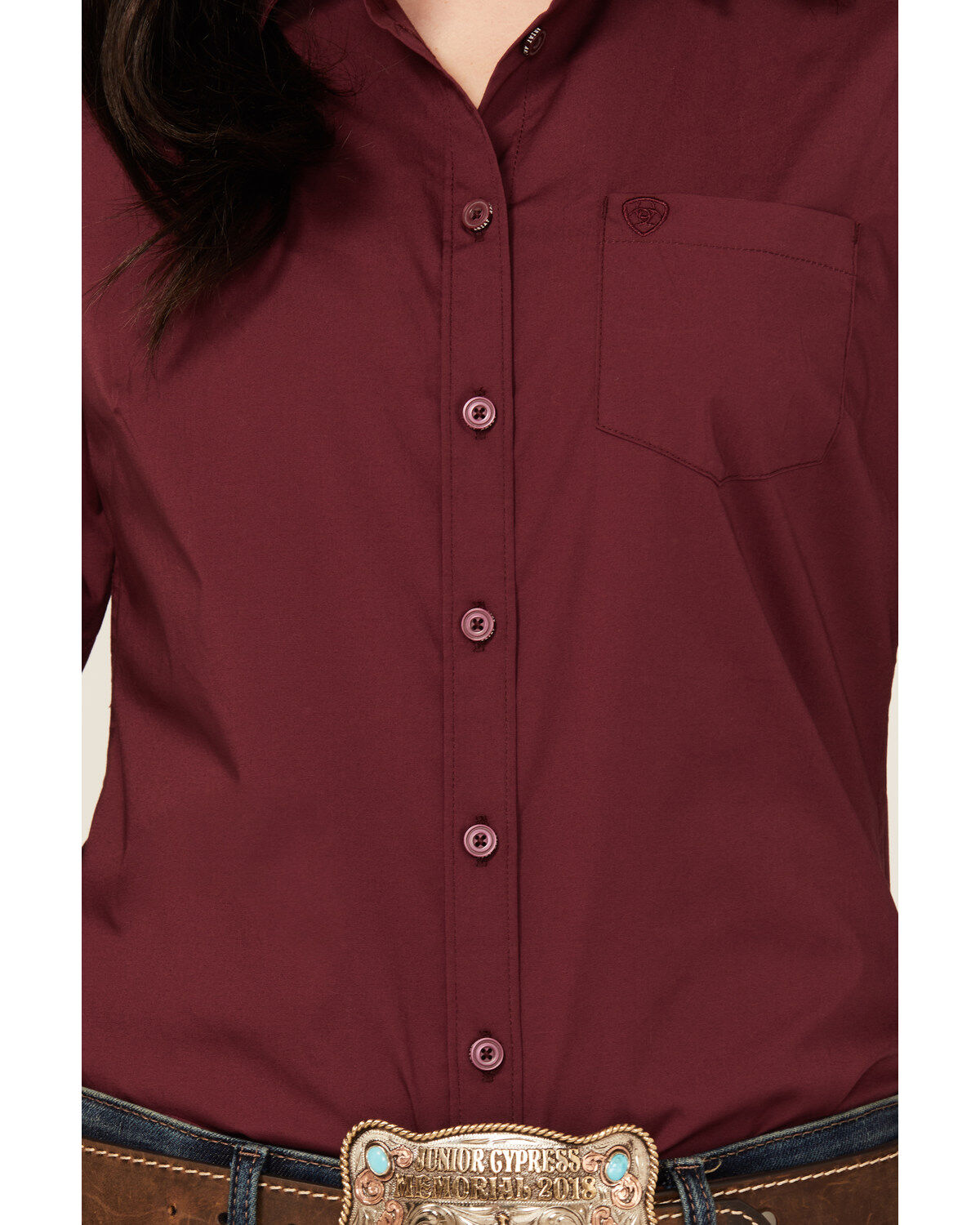 Ariat Women's R.E.A.L Kirby Long Sleeve Button-Down Stretch Western Shirt