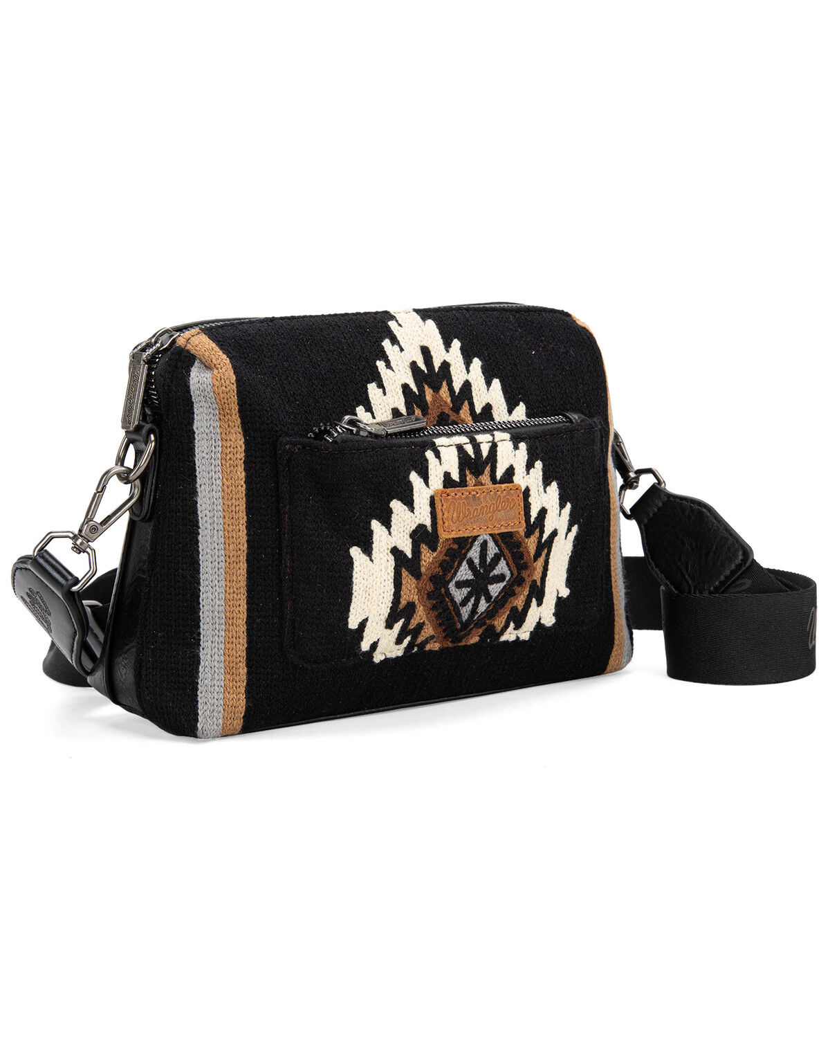 Wrangler Women's Daenery's Winter Southwestern Knitted Crossbody Bag