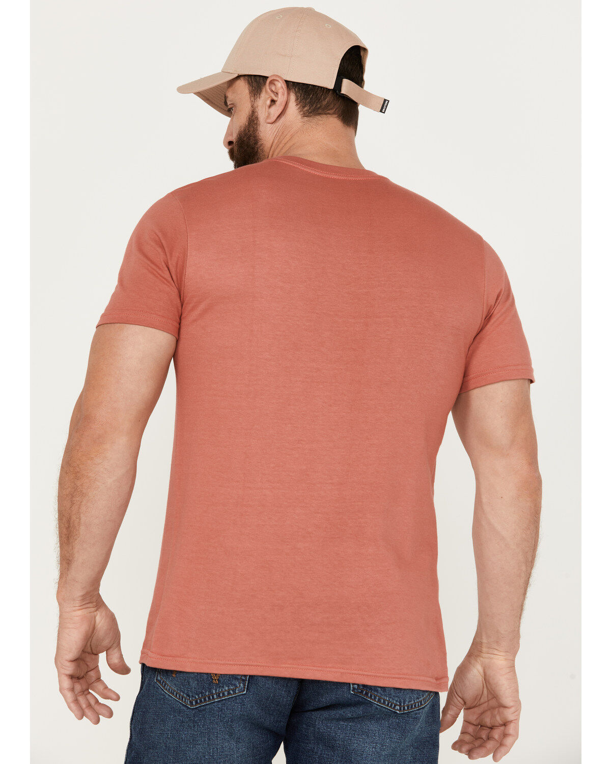 Brixton Men's Alpha Thread Tonal Logo Graphic T-Shirt