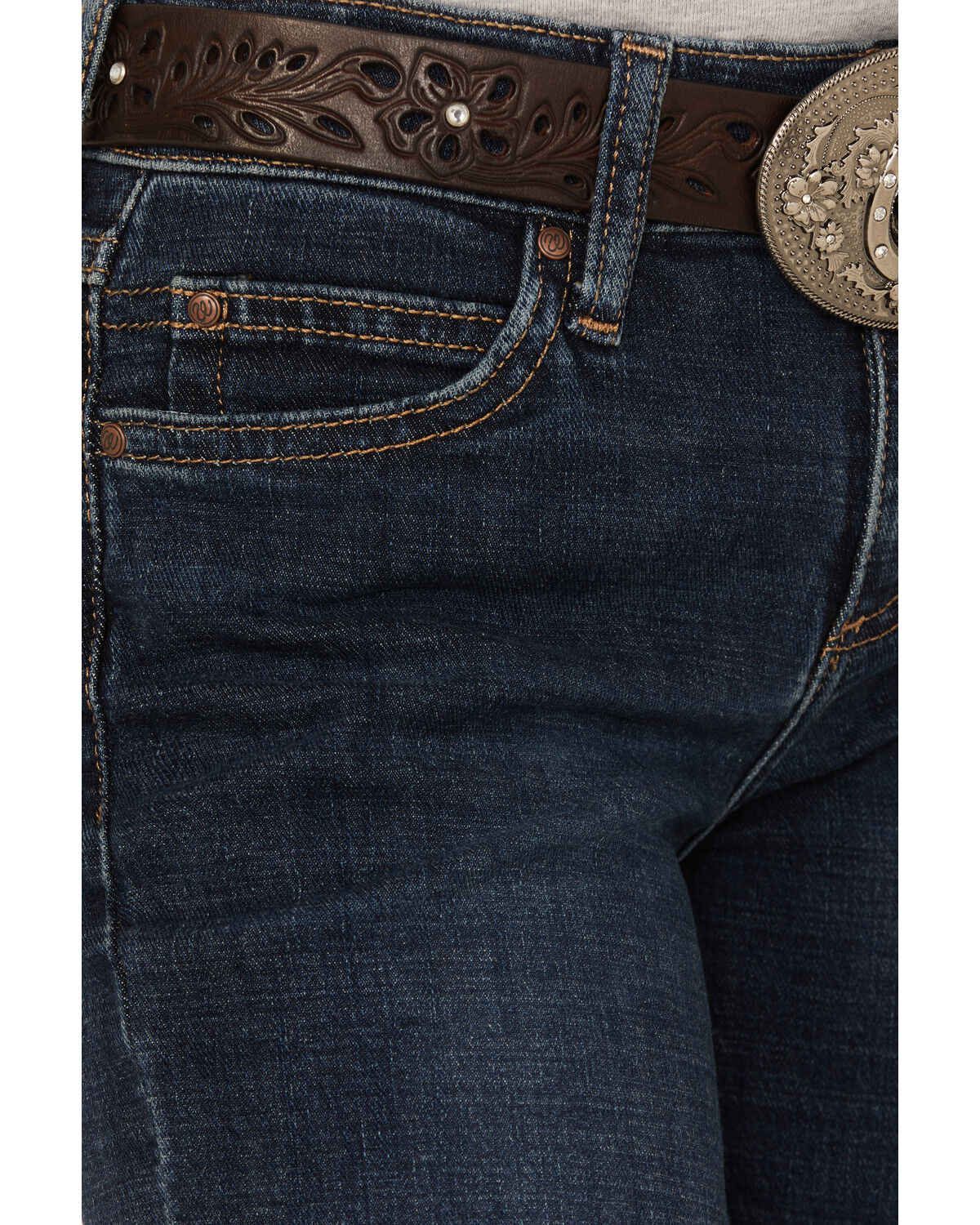 Wrangler Girls' Trouser Stretch Denim Jeans