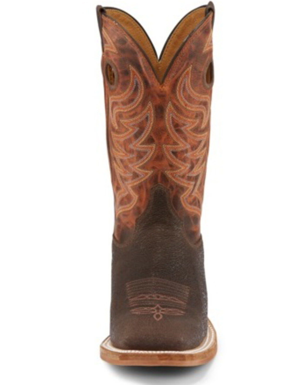 Justin Men's Caddo Stone Western Boots - Broad Square Toe