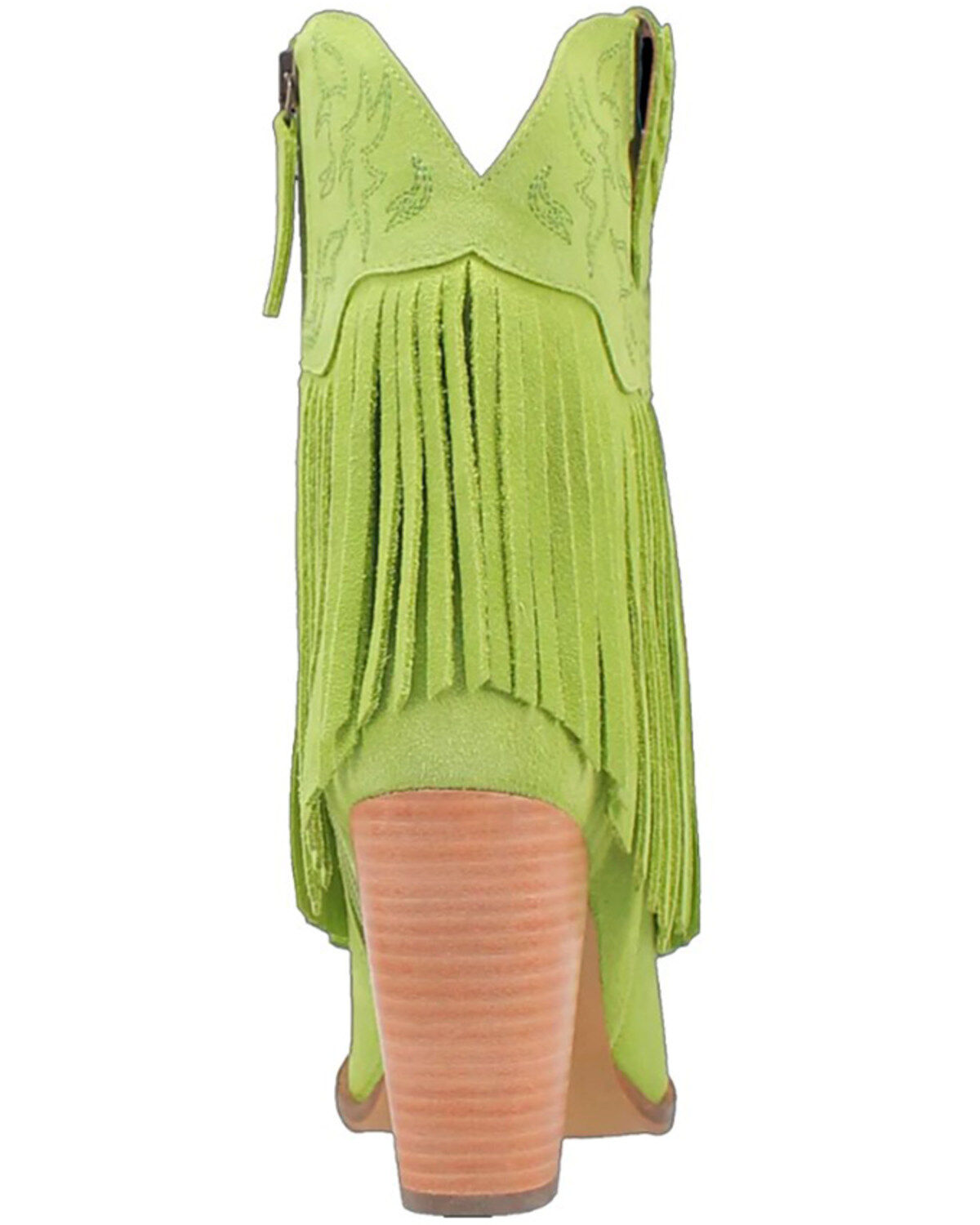 Dingo Women's Crazy Train Leather Booties - Round Toe