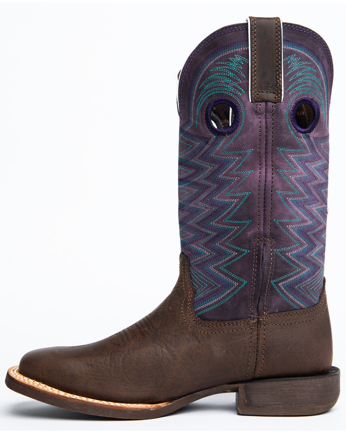 Durango Women's Lady Rebel Amethyst Western Performance Boots - Broad Square Toe
