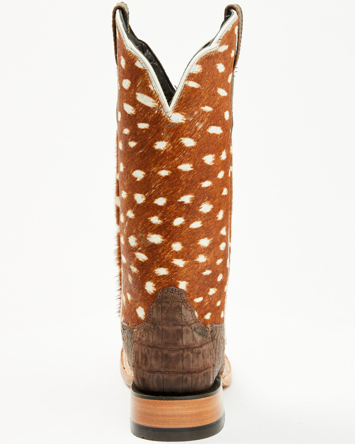 Ariat Women's Frontier Angelina Exotic Caiman Western Boots - Broad Square Toe