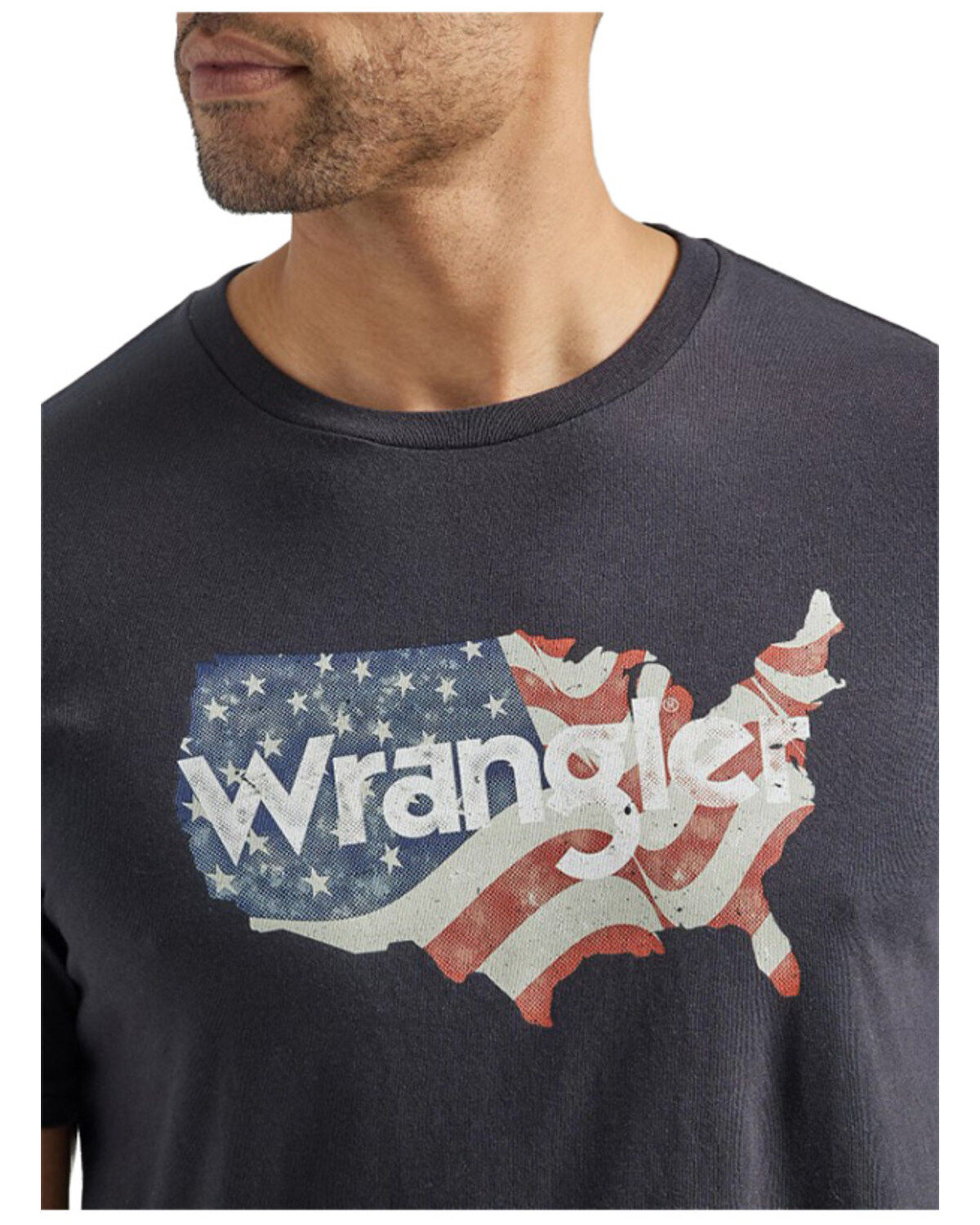 Wrangler Men's Americana USA Short Sleeve Graphic T-Shirt
