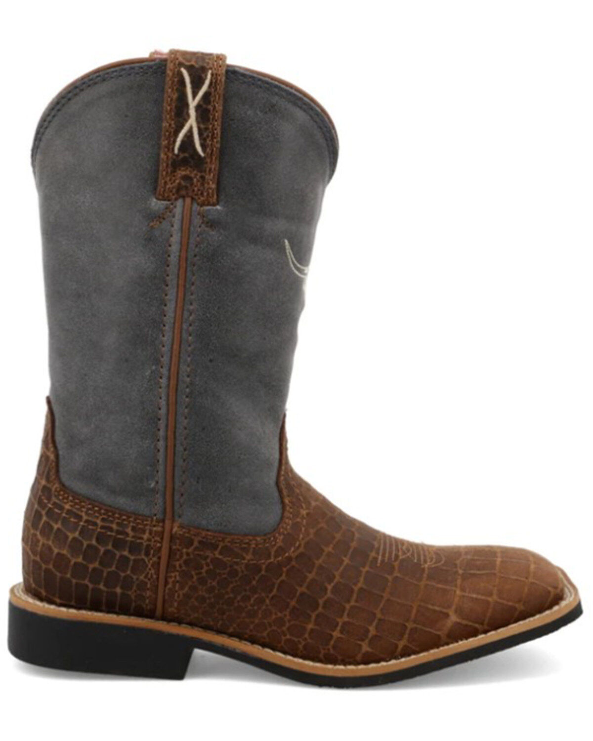 Twisted X Boys' Top Hand Western Boots - Broad Square Toe