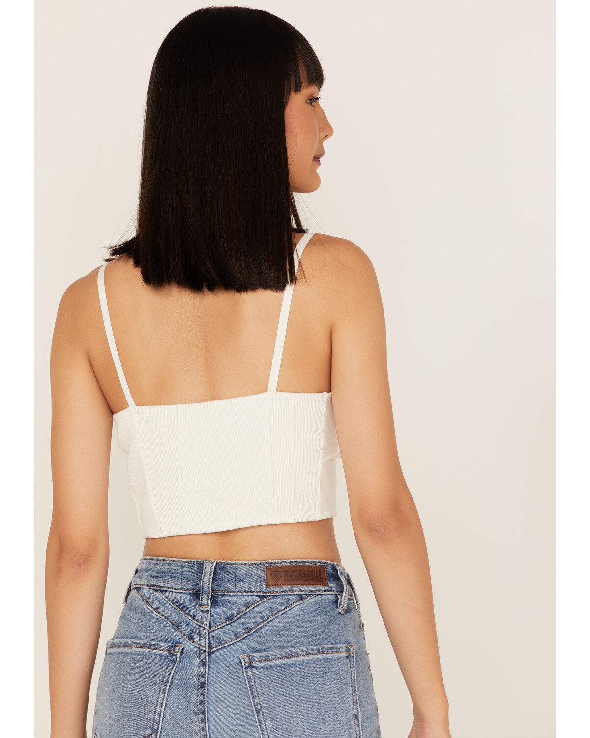 Free People Women's Have My Heart Cropped Tank Top