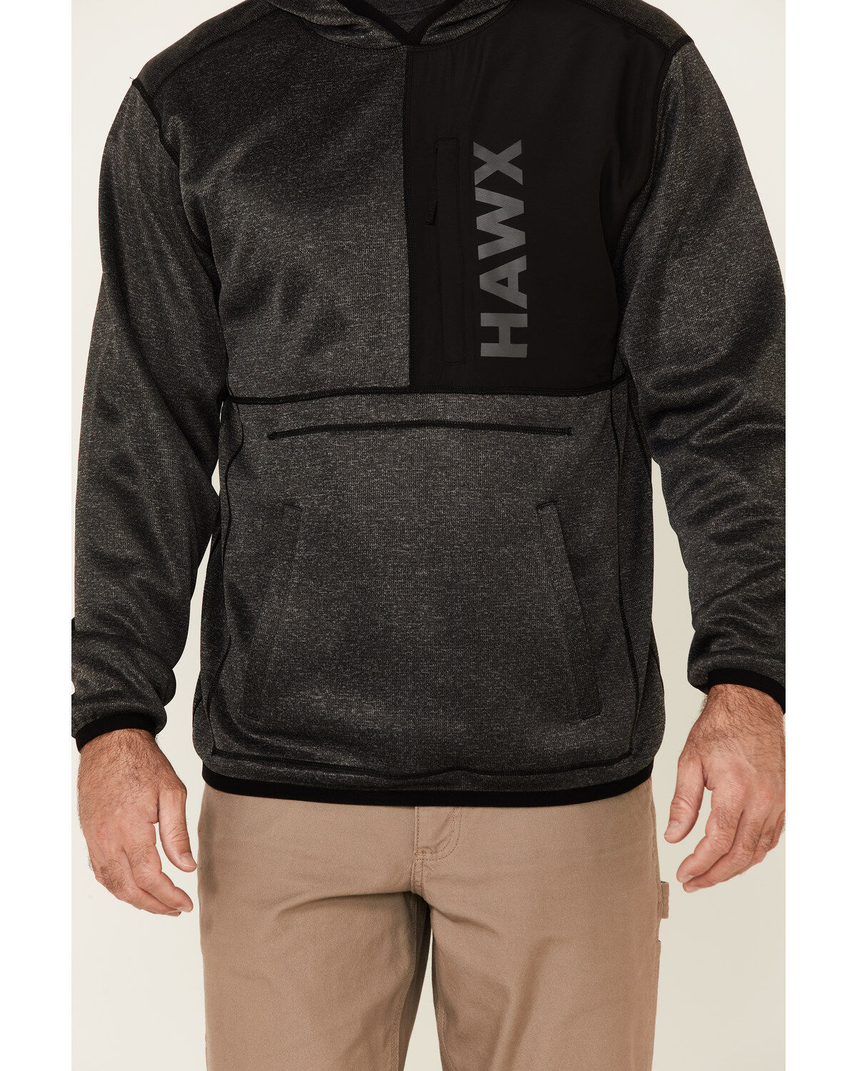 Hawx Men's Solano Reversible Thermal Fleece-Lined Hooded Work Sweatshirt