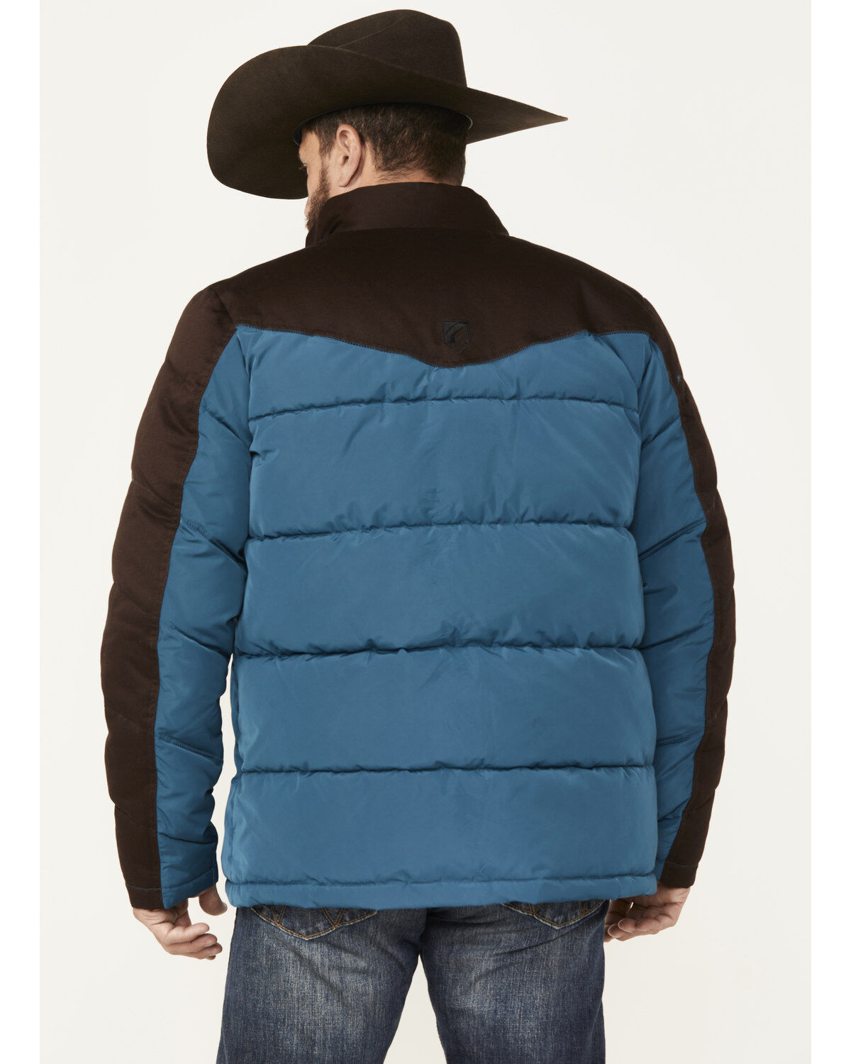 RANK 45® Men's Color Block Puffer Jacket