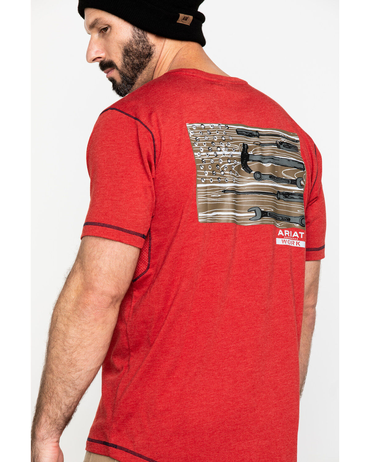 Ariat Men's Rebar Workman Technician Graphic Work T-Shirt