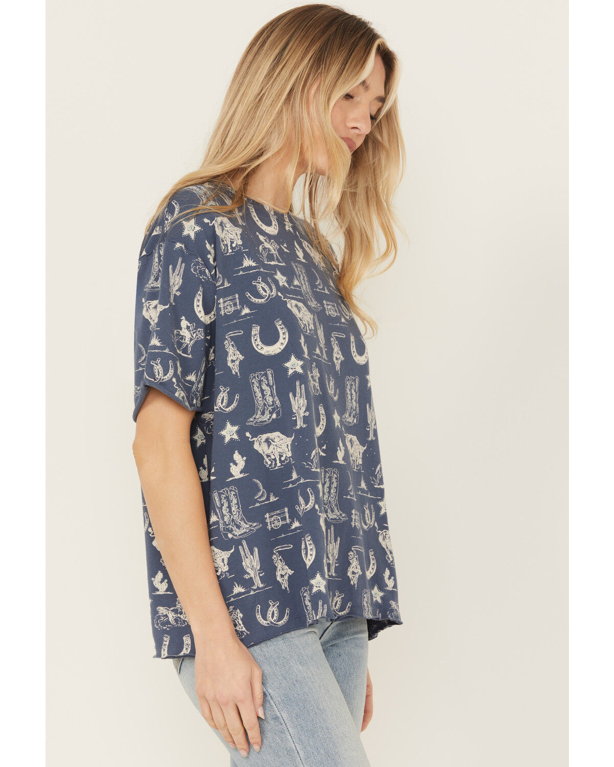 Free People Women's Painted Conversational Tee