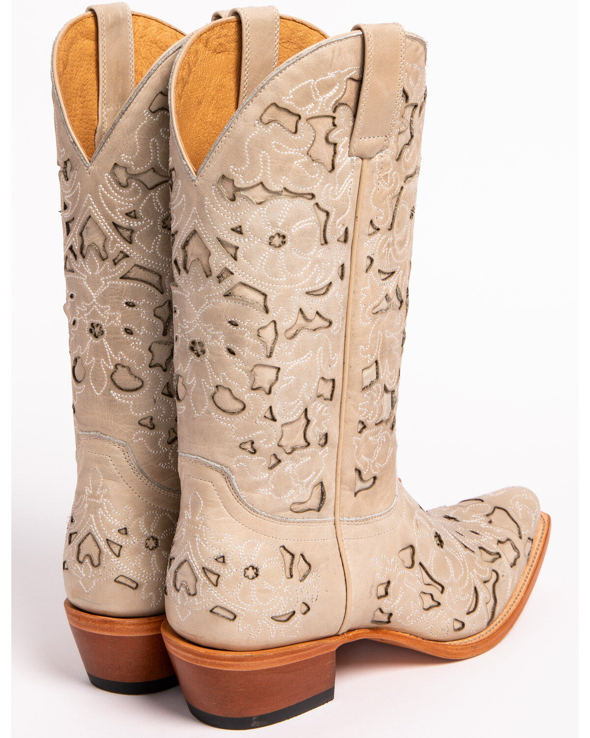Shyanne Women's Laser Cut Western Boots - Snip Toe