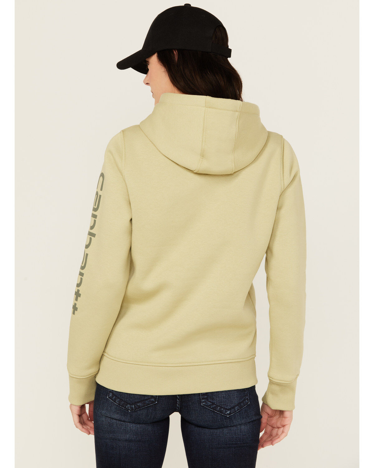 Carhartt Women's Relaxed Fit Midweight Logo Graphic Hoodie