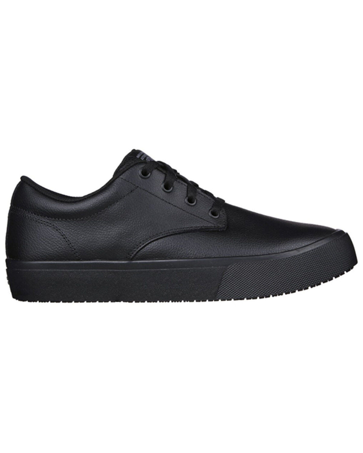 Skechers Men's Poppy Slip-Resisting Work Shoes - Round Toe