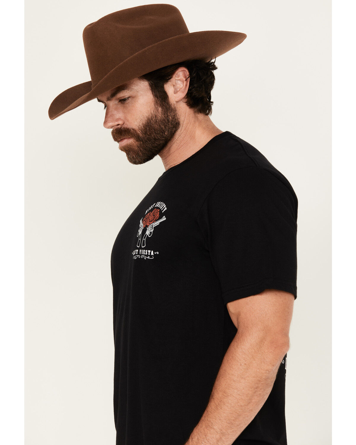 Riot Society Men's Boot Barn Exclusive Fiesta Cowgirl Short Sleeve Graphic T-Shirt