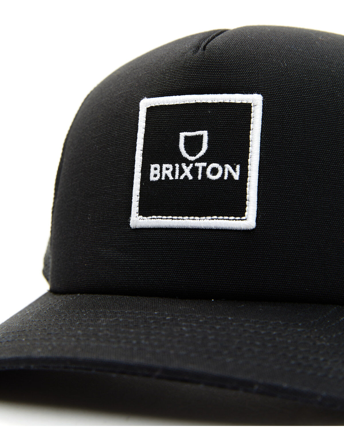 Brixton Men's Alpha Block Logo Patch Crossover MP Ball Cap