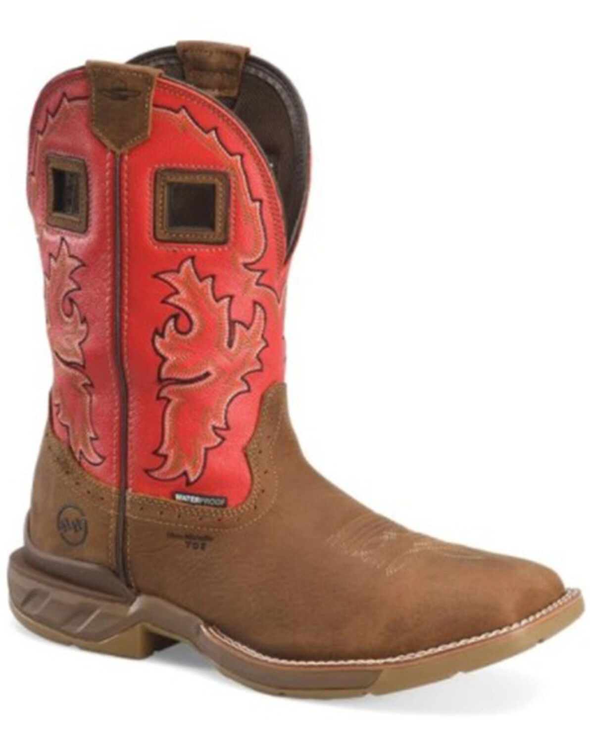 Double H Men's Henley Waterproof Western Work Boots - Composite Toe