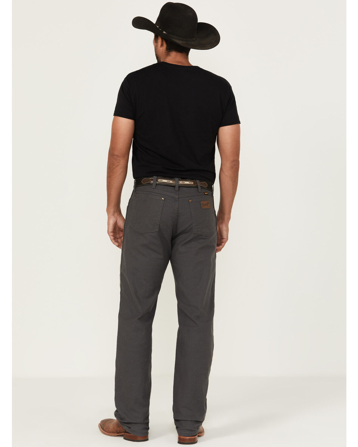 Wrangler Men's Tough Comfort Regular Fit Stretch Canvas Pants