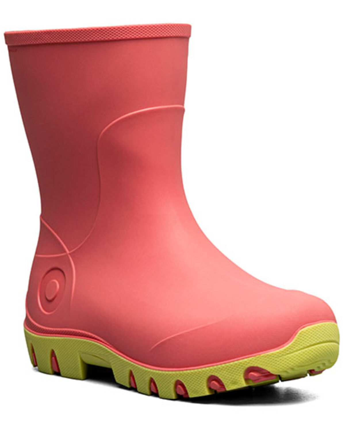 Bogs Girls' Essential Rain Mid Rubber Boots - Round Toe
