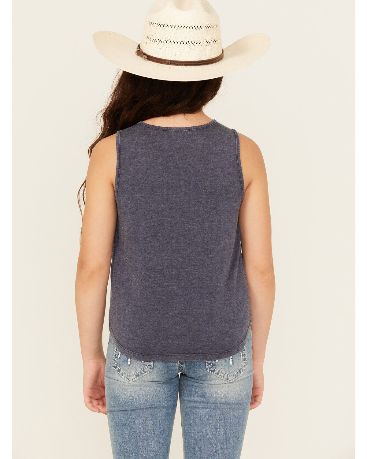 Rock & Roll Denim Girls' Bandana Print Tank