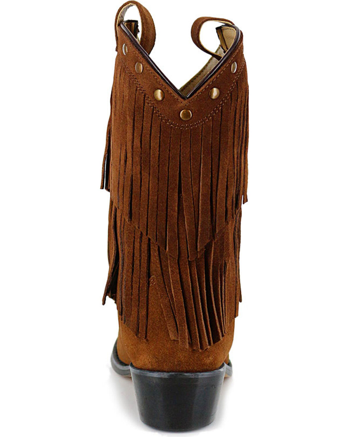 Shyanne® Girls' Fringe Snip Toe Western Boots