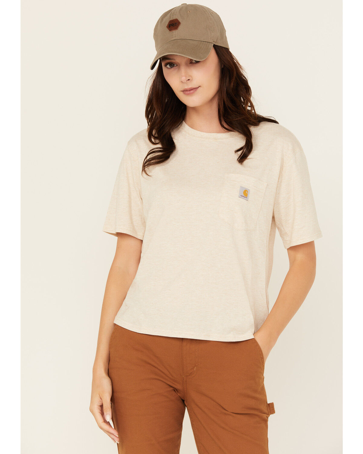 Carhartt Women's Tencel® Fiber Series Loose Fit Short Sleeve Pocket Work Shirt