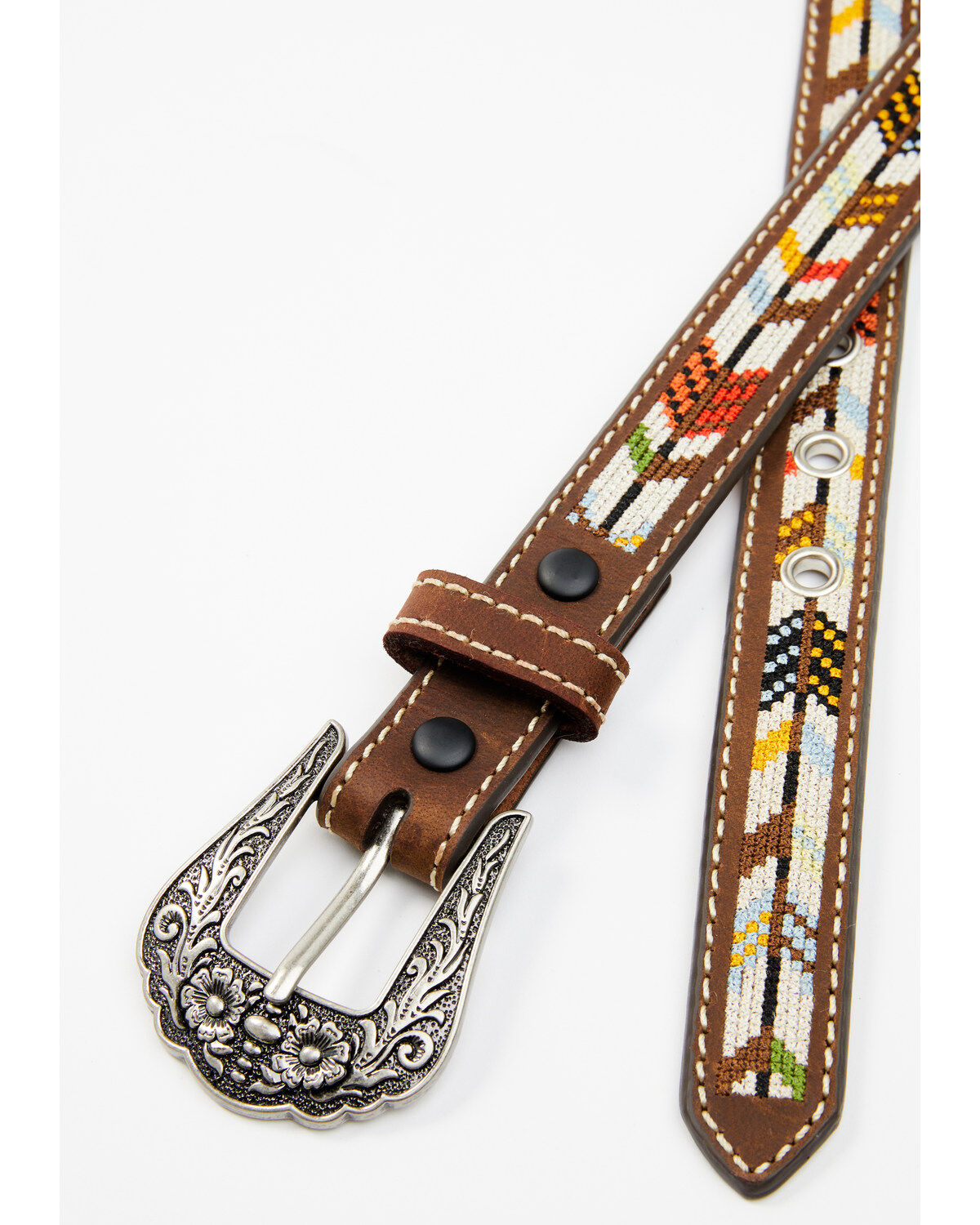 Roper Women's Embroidered Arrow Belt