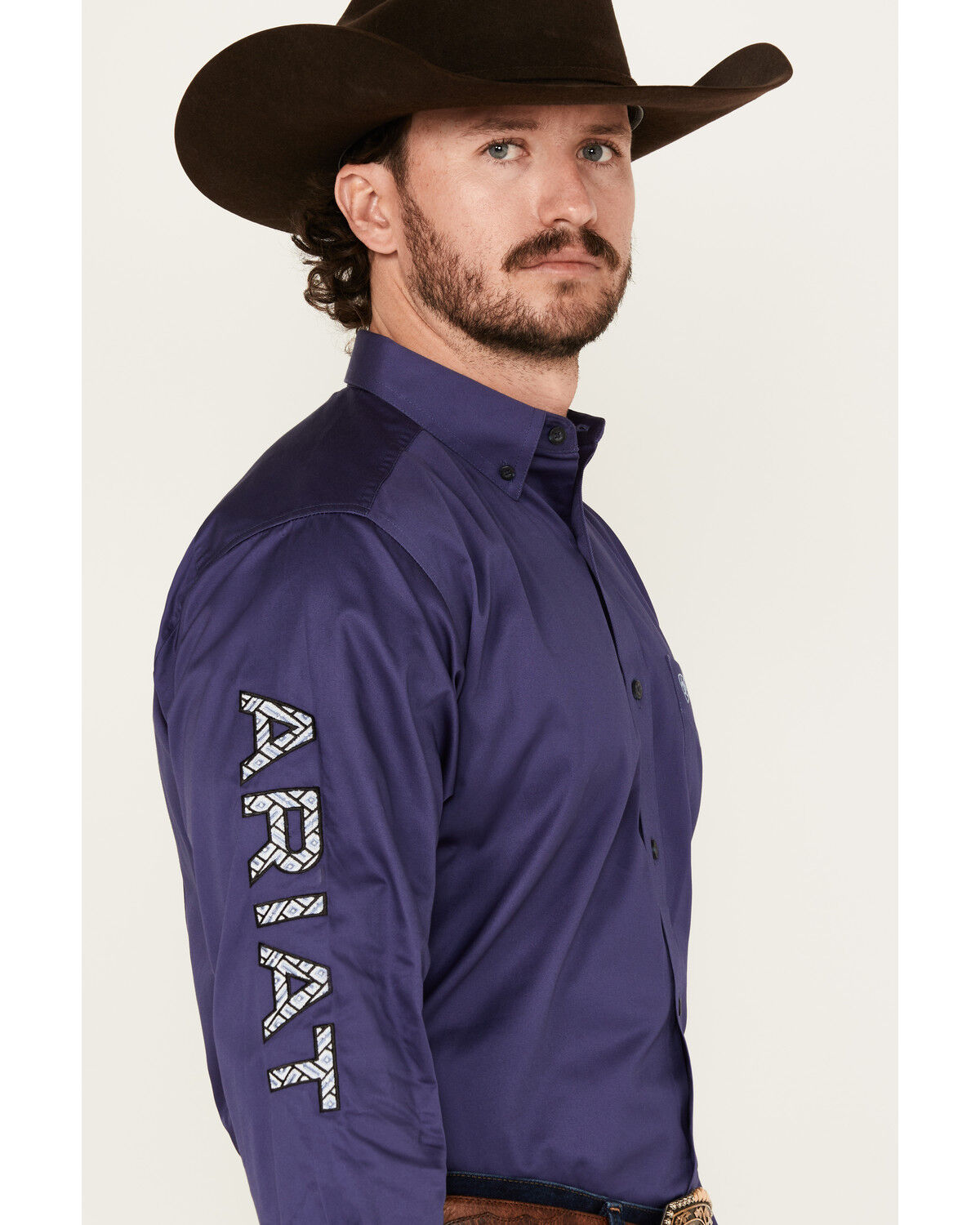 Ariat Men's Team Logo Long Sleeve Button-Down Western Shirt - Tall