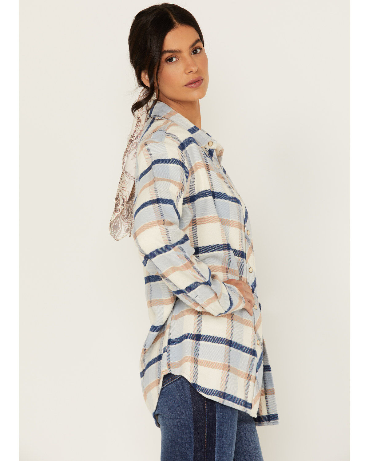 Idyllwind Women's Plaid Print Rendon Flannel Shirt