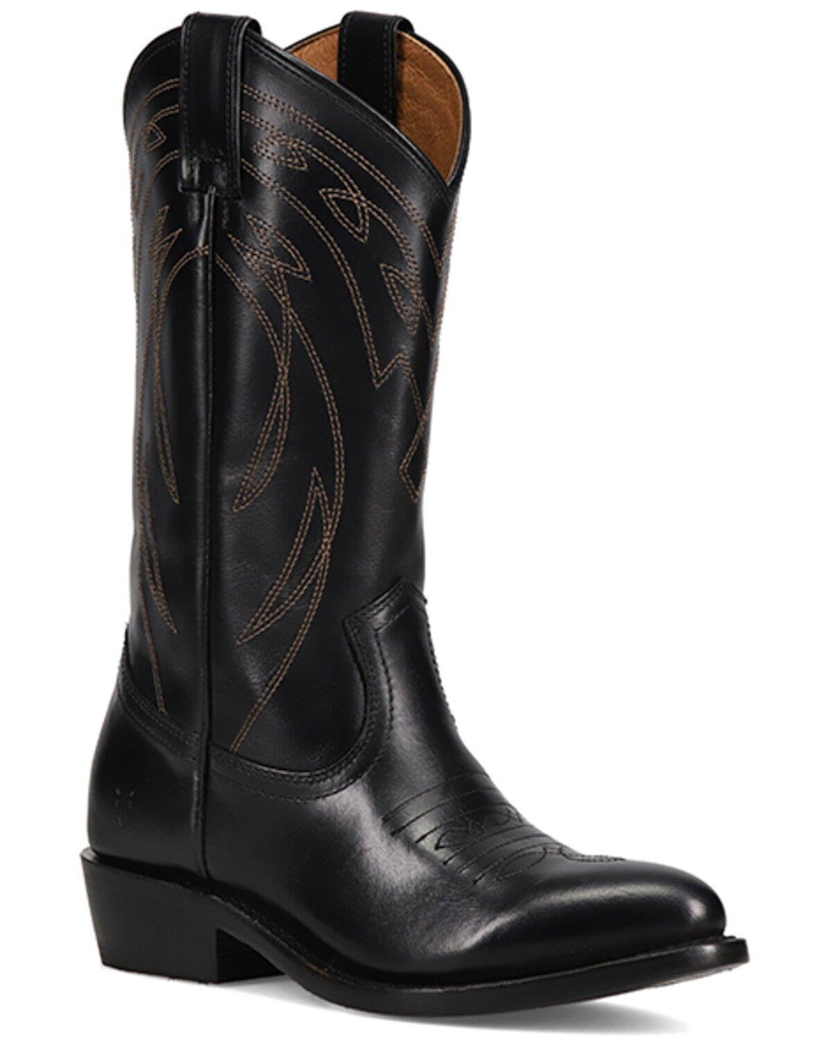 Frye Women's Billy Deco Stitch Western Boots - Round Toe