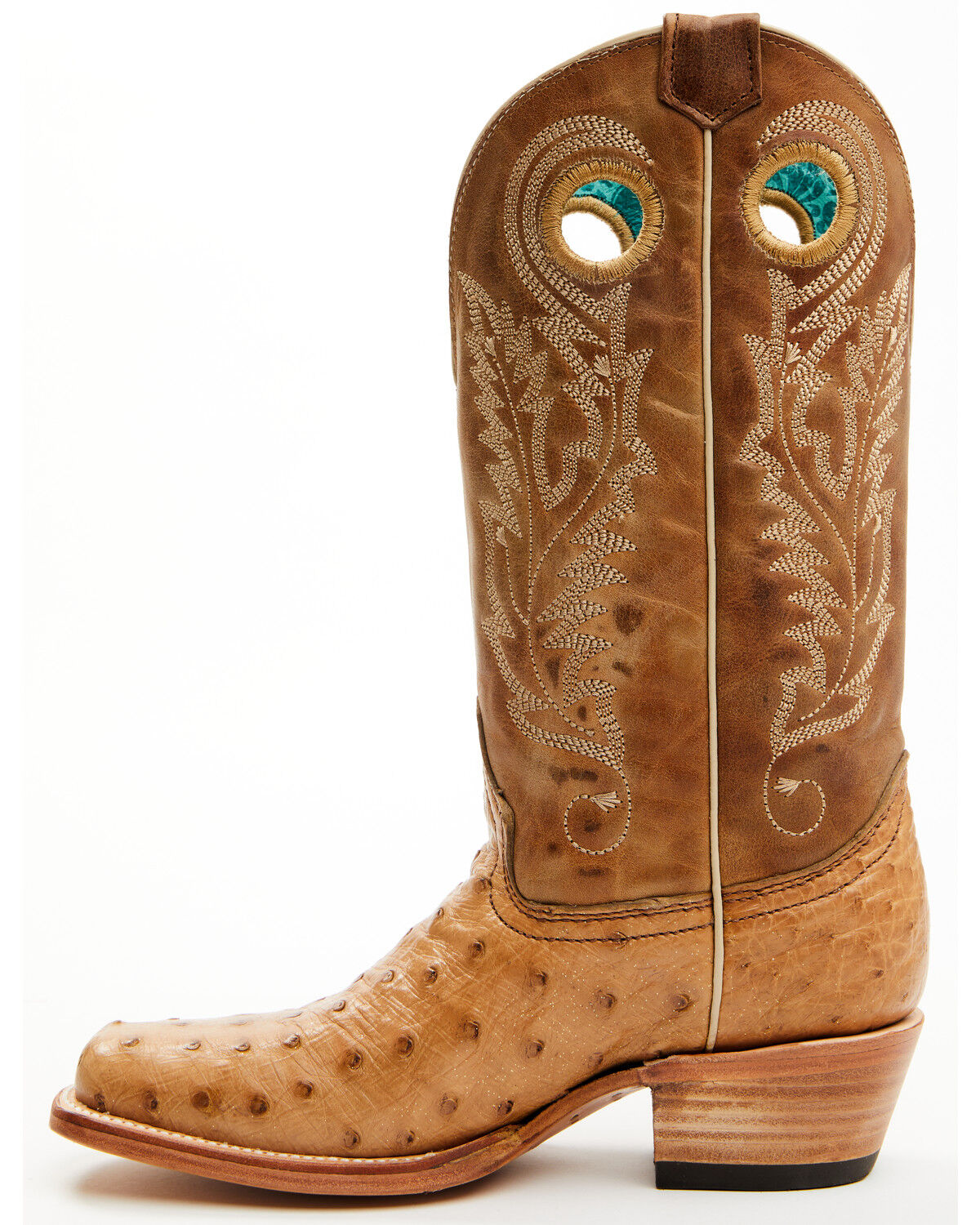 Corral Women's Exotic Ostrich Western Boots - Square Toe