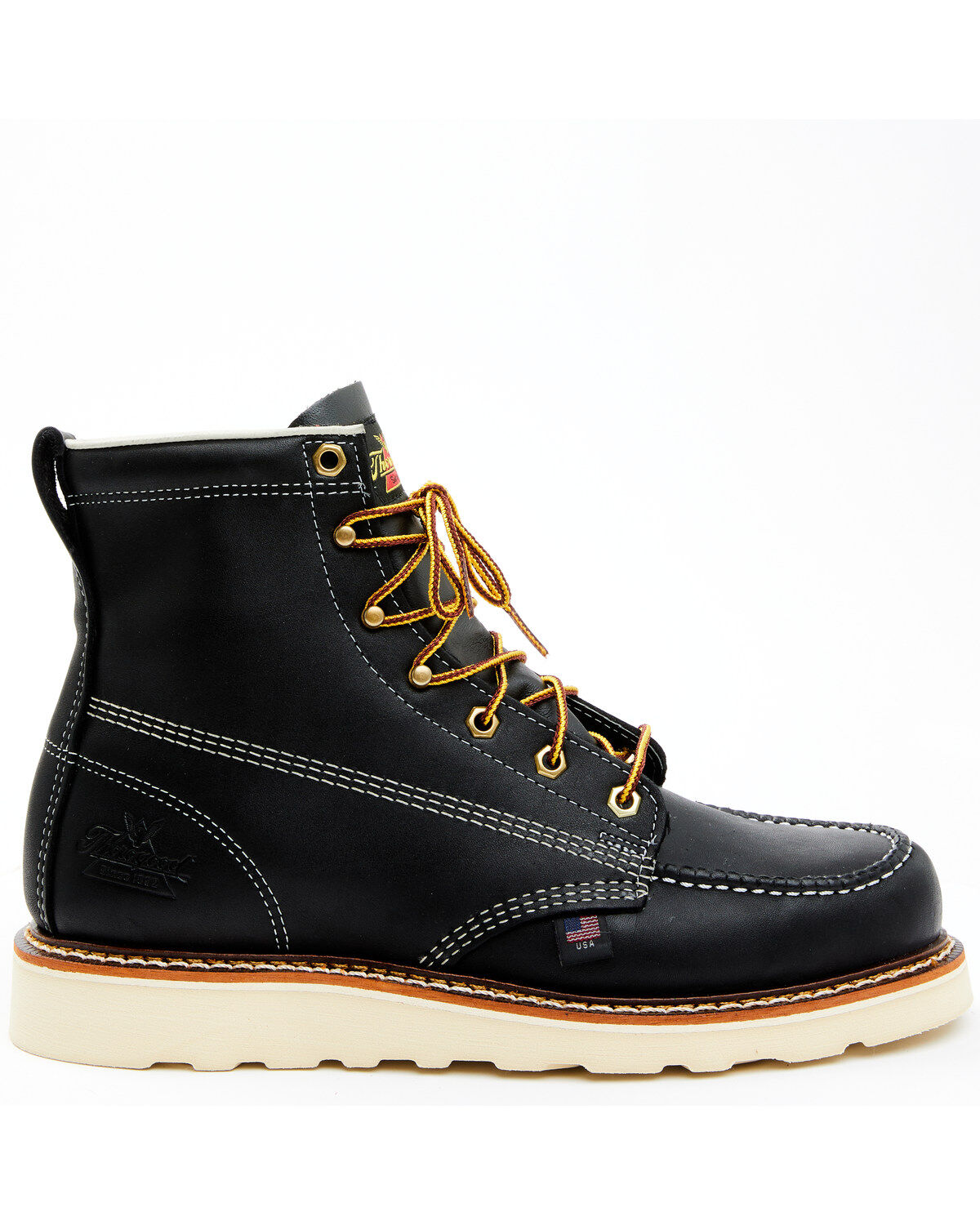 Thorogood Men's American Heritage 6" USA Wedge Work Boots - Steel Toe