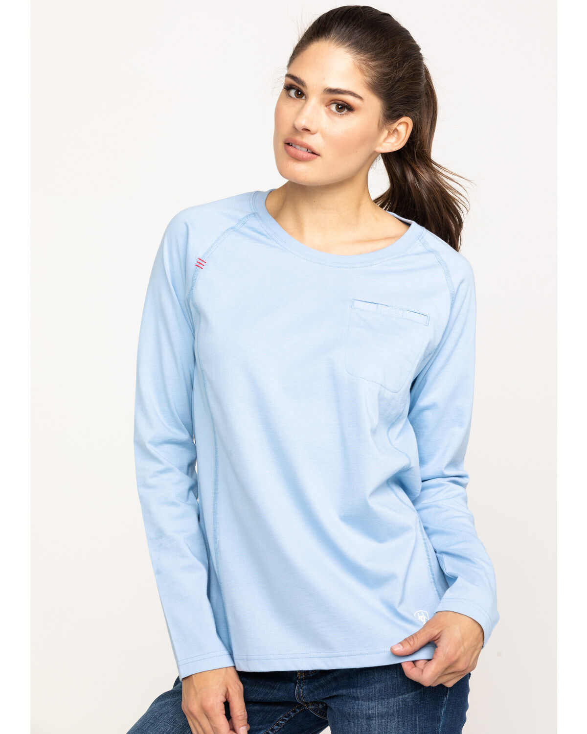 Ariat Women's FR Air Crew Long Sleeve Work Shirt