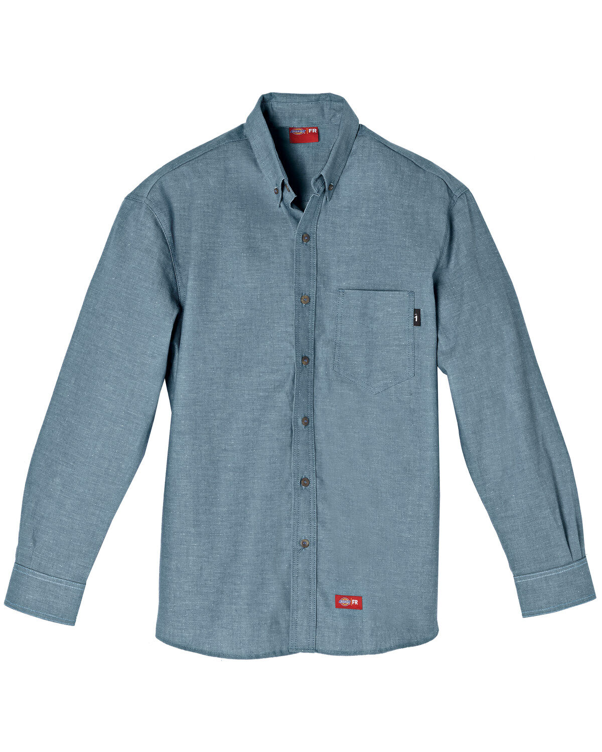 Dickies Men's FR Chambray Long Sleeve Work Shirt