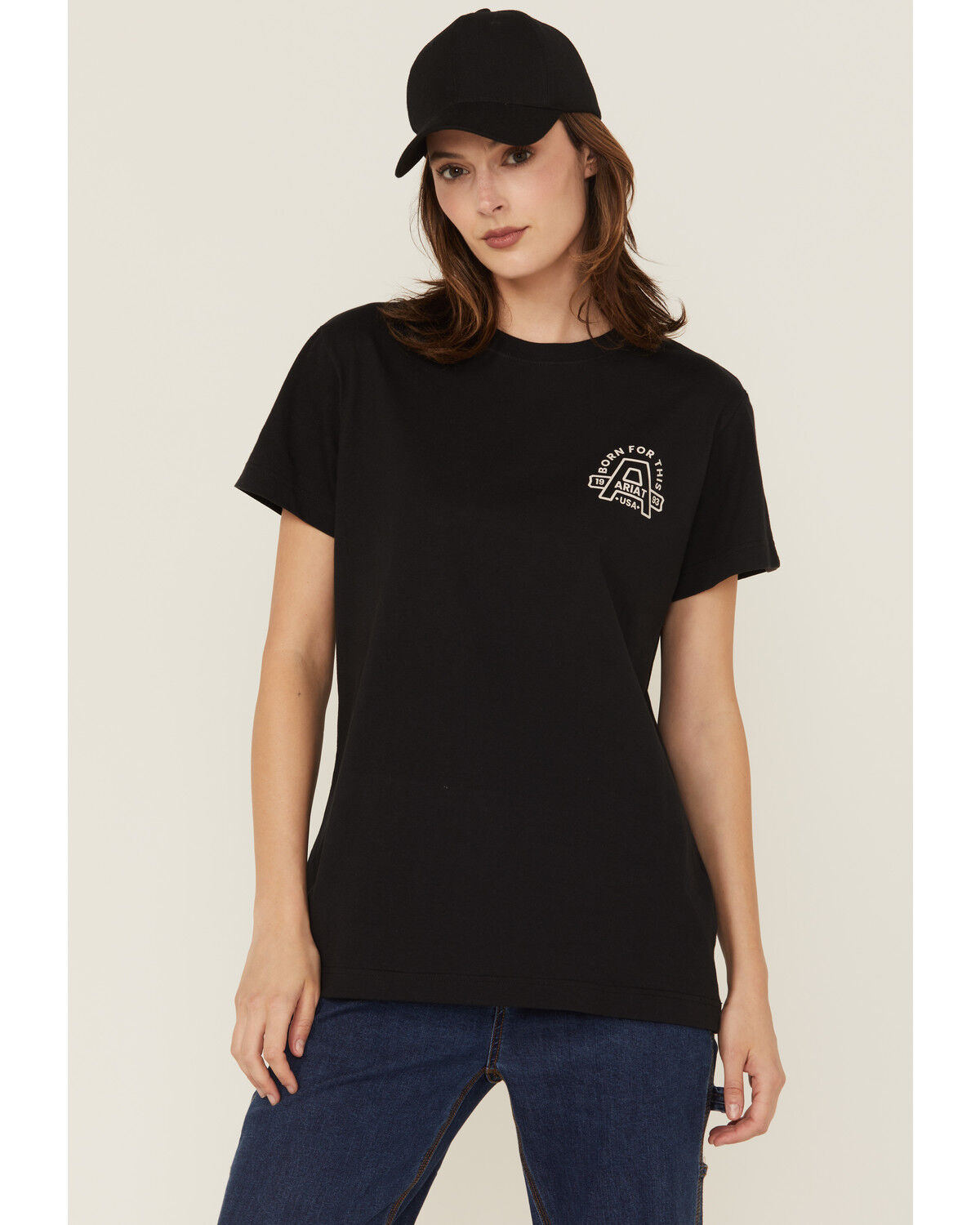 Ariat Women's Rebar Born For This Short Sleeve Graphic Work Tee