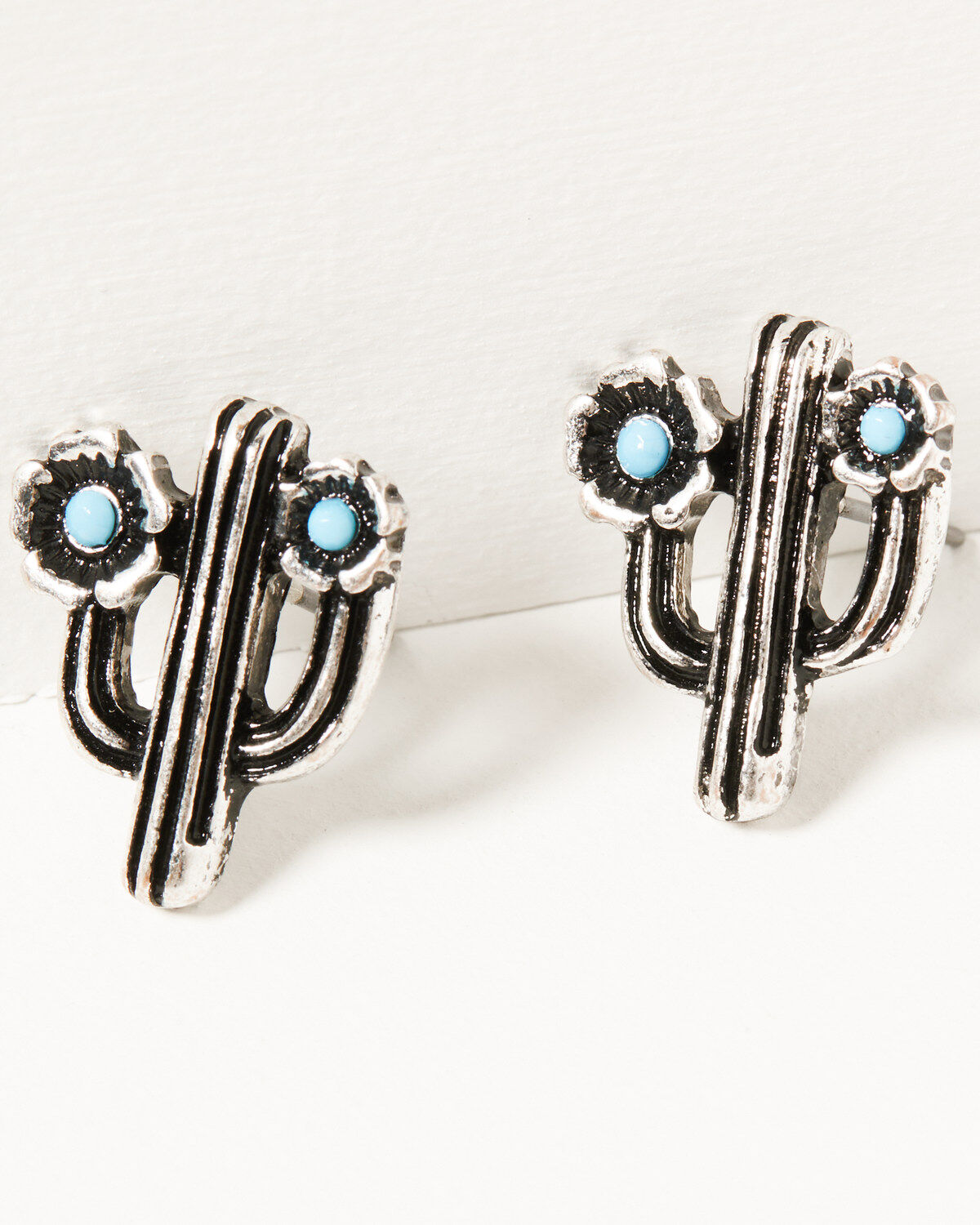 Shyanne Women's Bisbee Falls 6-Piece Cross & Cactus Earrings Set