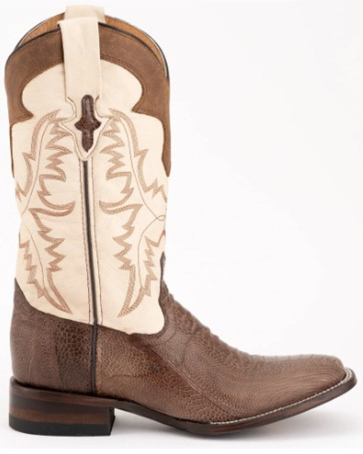 Ferrini Men's Nash Exotic Ostrich Leg Western Boots - Square Toe