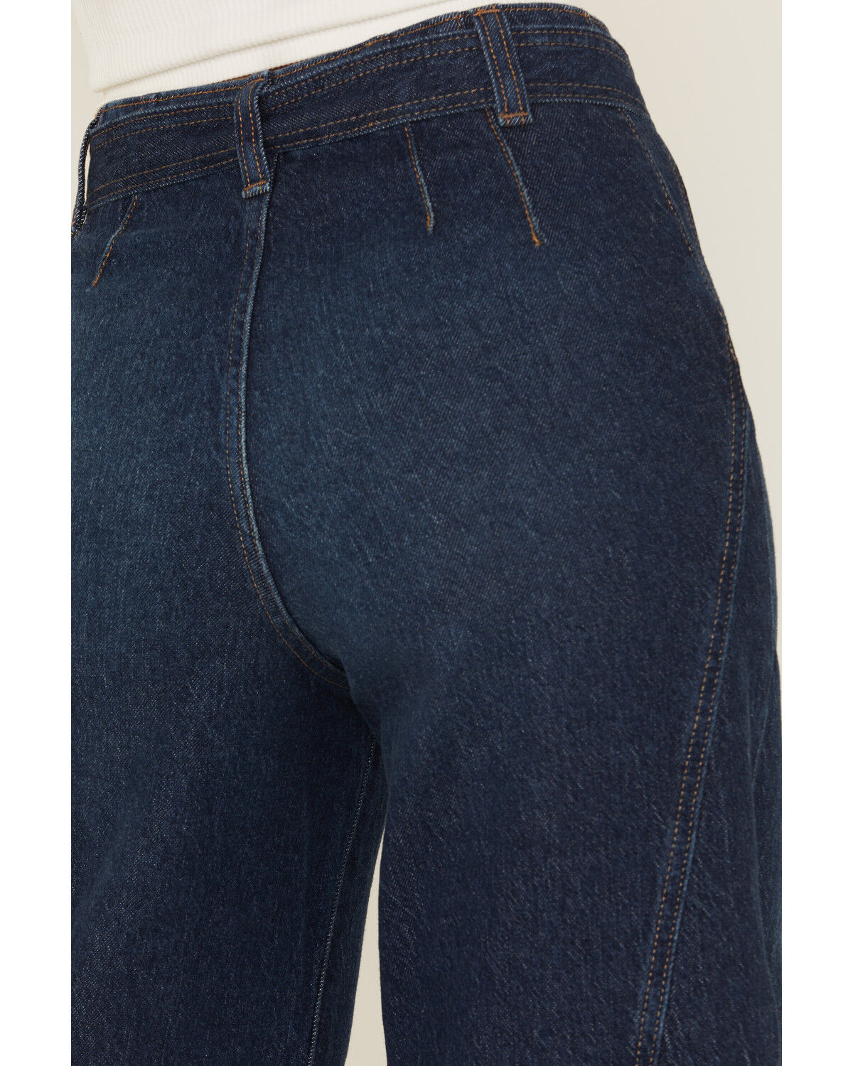 Free People Women's Ryla Dark Wash High Rise Flare Stretch Denim Jeans